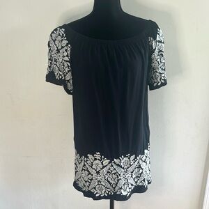 One clothing Black Off The Shoulder Dress